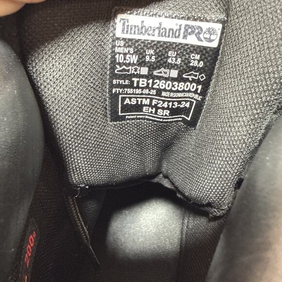 Timberland PRO Direct Attach 6 Inch Steel Toe Insulated Waterproof Work Boot 10W main image 6